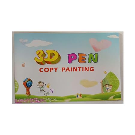 3D Pen Drawing Templates Book – Unleash Creativity with 40 Reusable Patterns for Kids(Small)