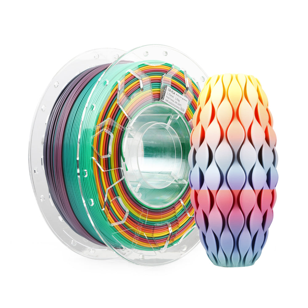Silk PLA Filament PLA PRO Rainbow blaze filament 1.75mm 3D multi color filament 1kg
