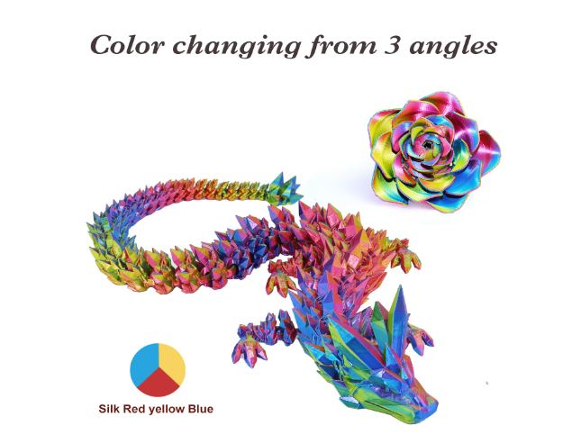 TRI COLOUR SILK 3D FILAMENT