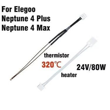 Heater and Thermistor for Neptune 4 Plus / Max