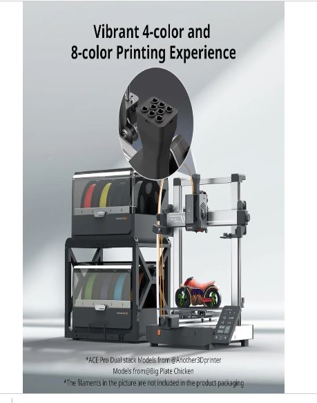 Anycubic Kobra 3 V2 Combo 3D Printer