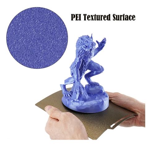 Brilliant Diamond PEO+ Textured PEI for Bambu Lab A1/X1/X1C/P1/P1P/P1S