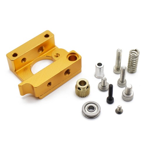 MK8 Remote Extruder : Gold left Hand
