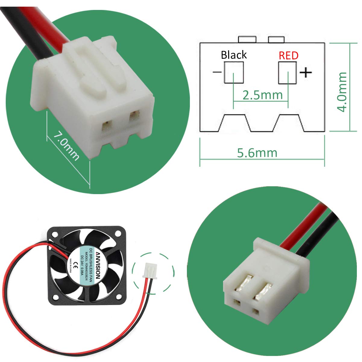 DC24V 4010 Cooling Fan