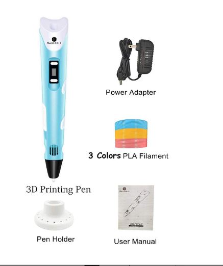 3D Pen with LCD Display 2.0