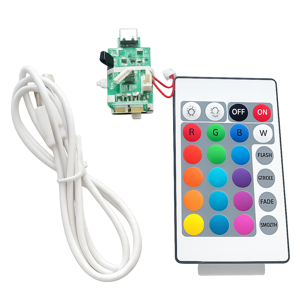 Moon Lamp Type C 16 Color Led module with Touch and remote control