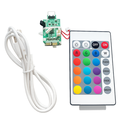 Moon Lamp Type C 16 Color Led module with Touch and remote control