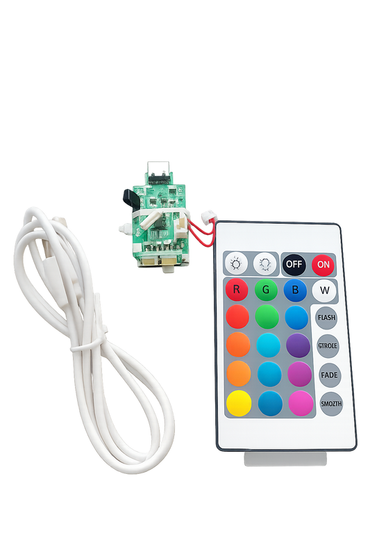 Moon Lamp Type C 16 Color Led module with Touch and remote control