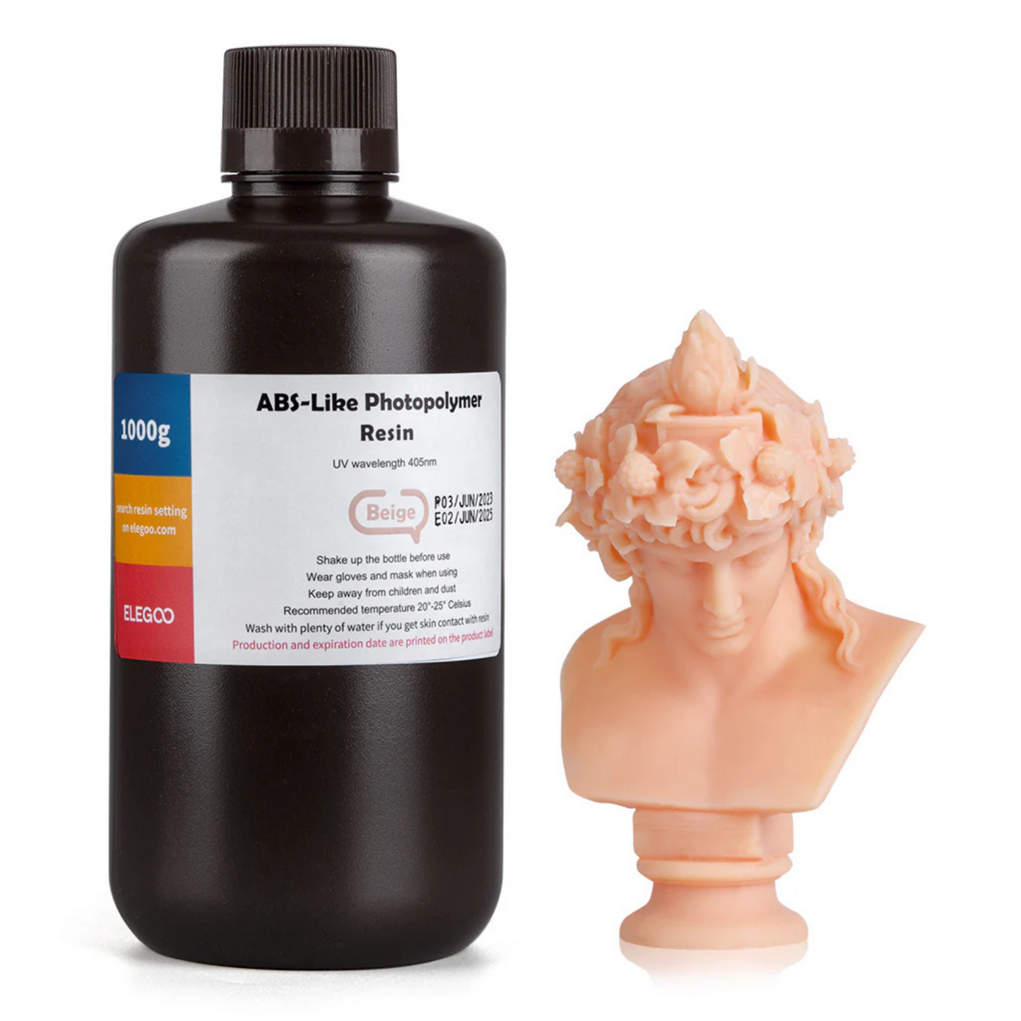 ELEGOO ABS Like Photopolymer 3D Printer Resin