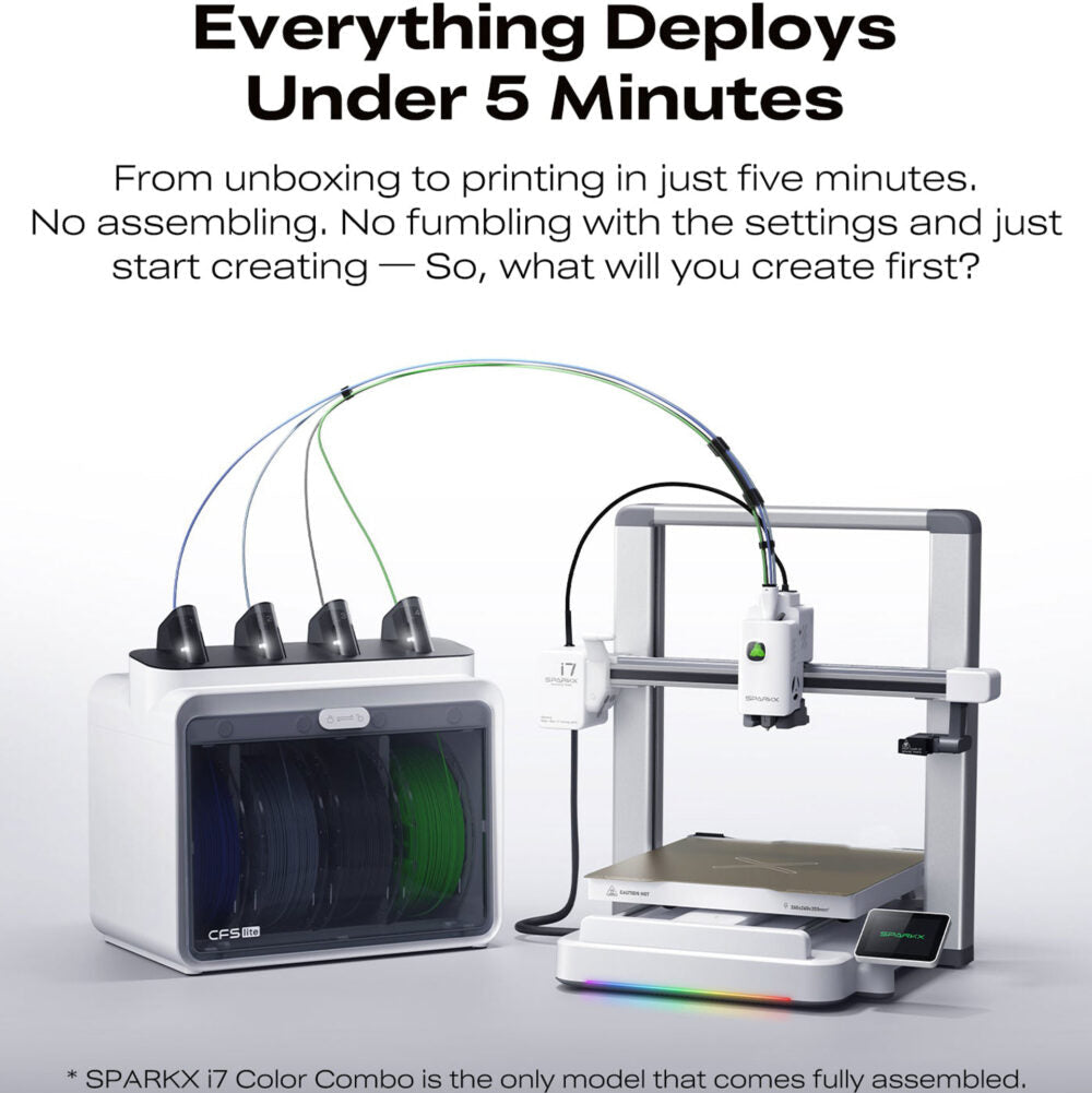 Creality SPARKX i7 Combo 3D Printer