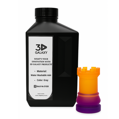 3D Galaxy Water Washable resin
