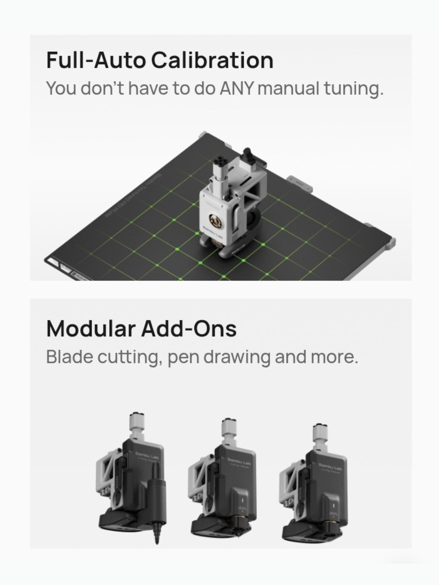 Bambu Lab A2L 3D Printer
