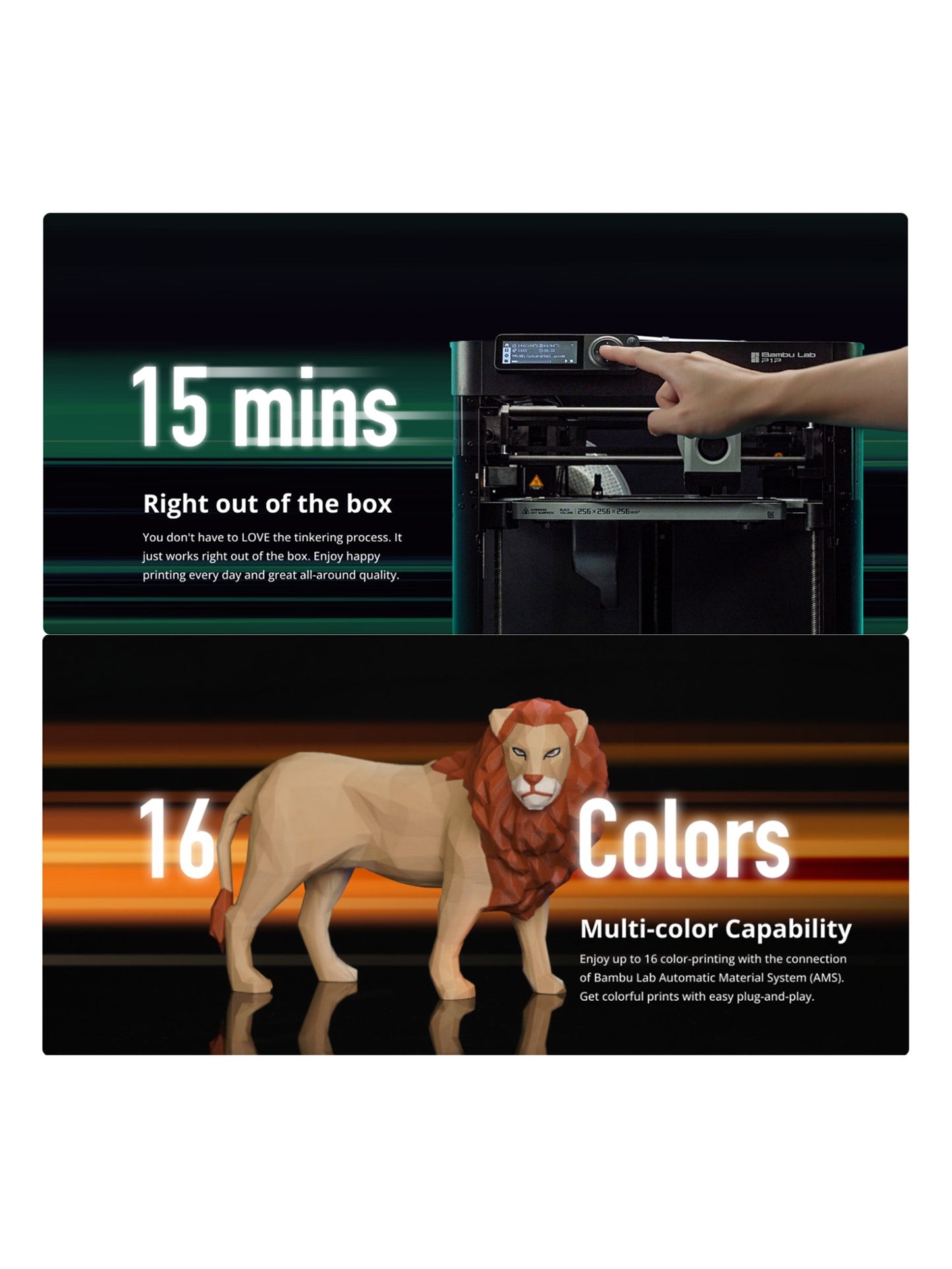 Bambu Lab P1P 3D Printer