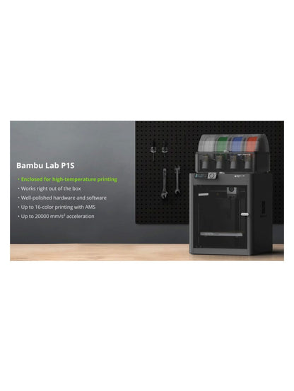 Bambu Lab P1S With AMS 2 Pro 3D Printer