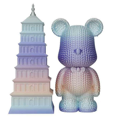 PLA Filament PLA PRO Rainbow blaze filament 1.75mm 3D multi color filament 1kg