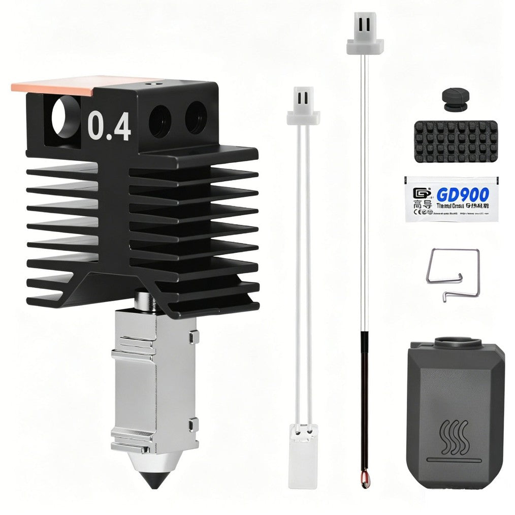Snapmaker U1 Hotend Replacement 0.4mm Pre Installed Thermistor Ceramic Heater Block 3D Printer Parts