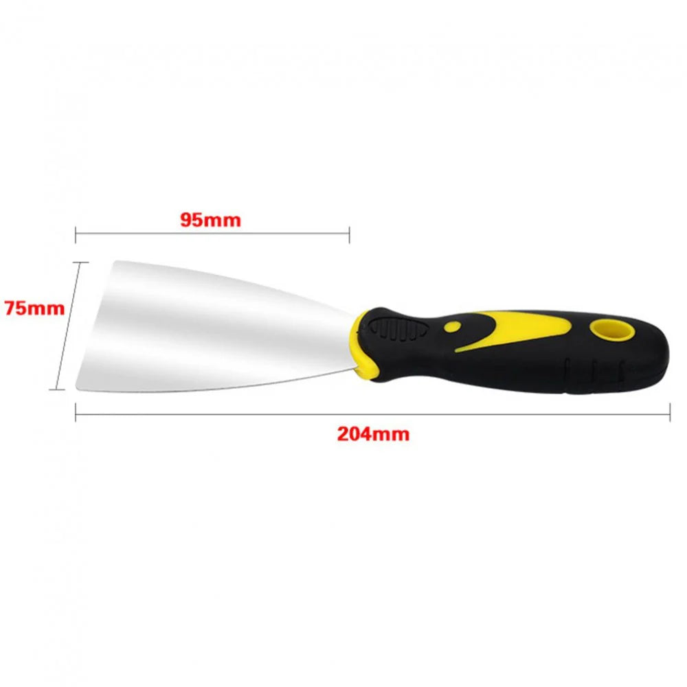 3D Printer Scraper, 3D Printer Spatula 3D Printer Tool Rubber Handle Removal Tool Scrapper Stainless
