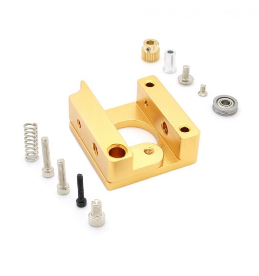 MK8 Remote Extruder : Gold left Hand